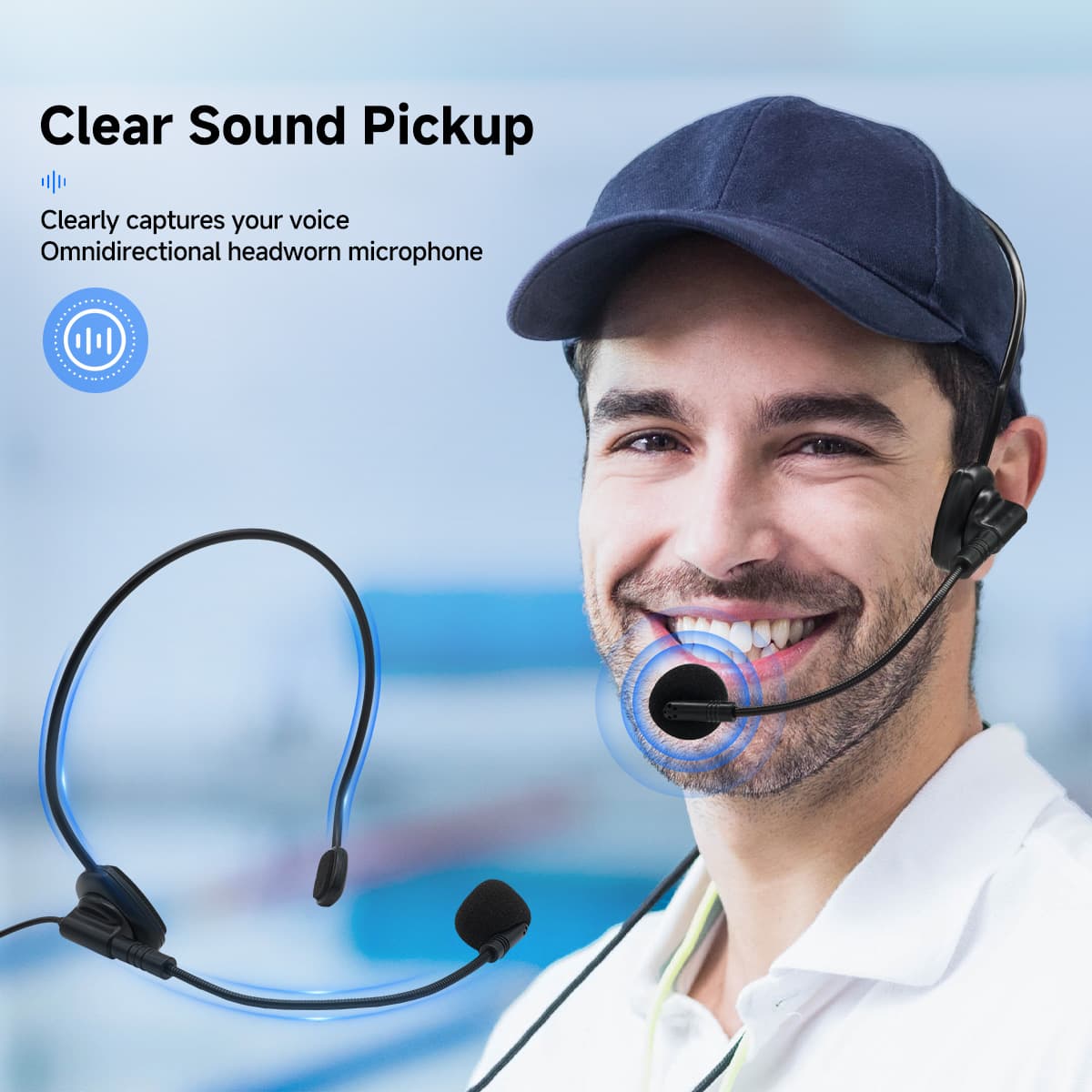 Retekess TT120 Waterproof Tour Guide System IP68 – Dark Clear Skies UK