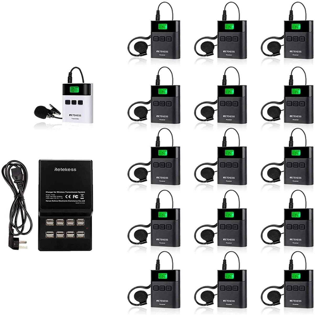 Retekess TT122 Wireless Tour Guide System
