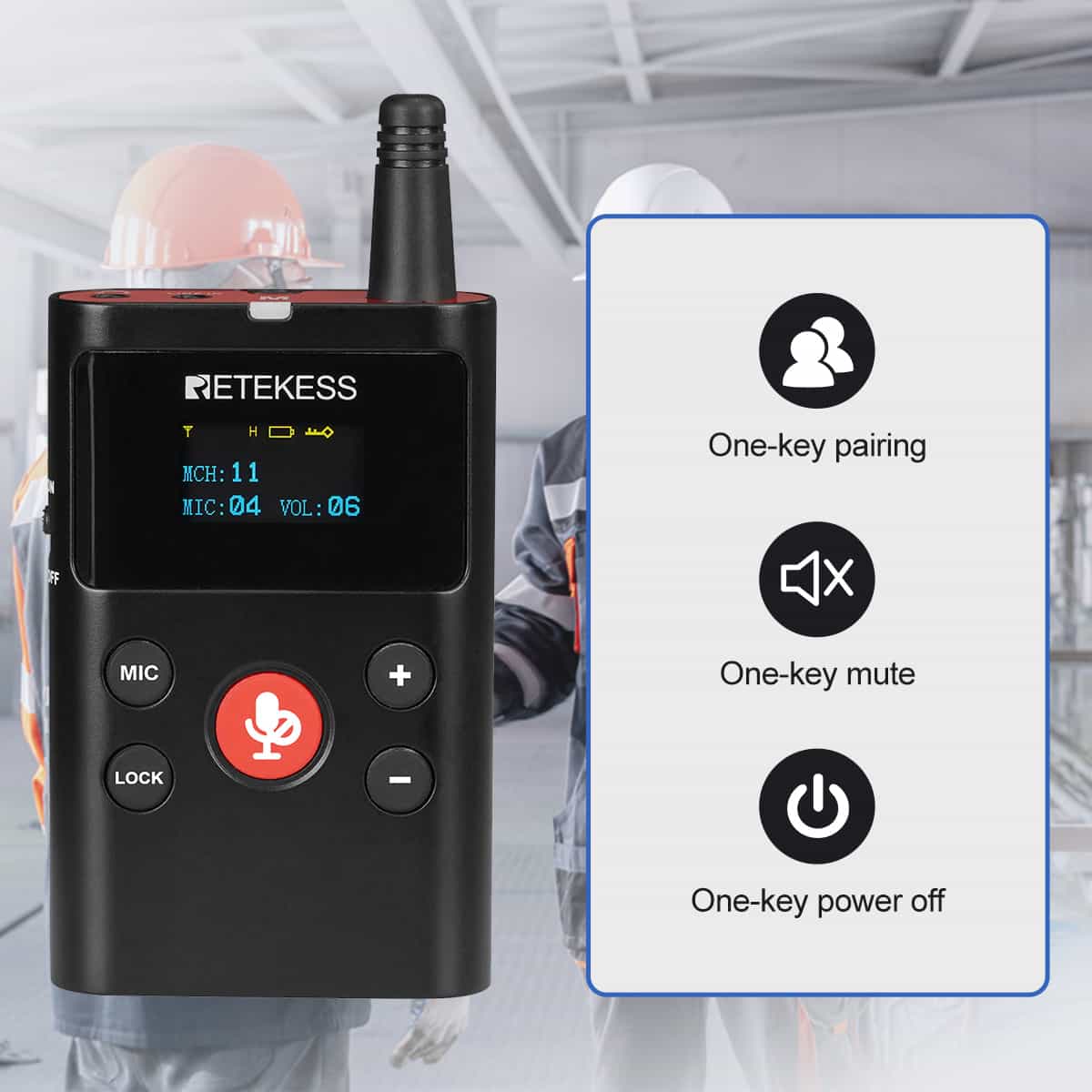 Retekess TT126 TT126R Tour Guide System