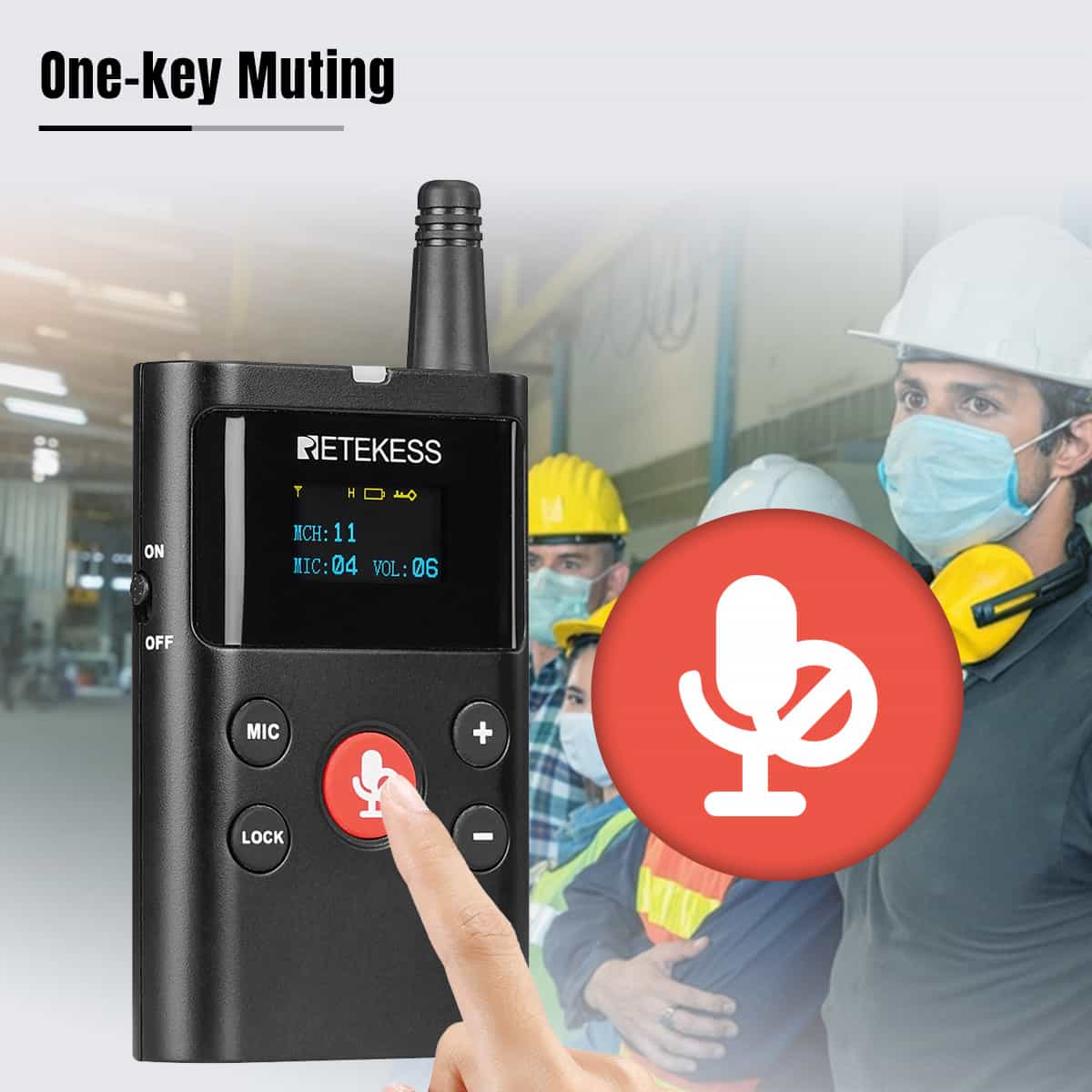 Retekess TT126 TT126R Tour Guide System – Dark Clear Skies UK