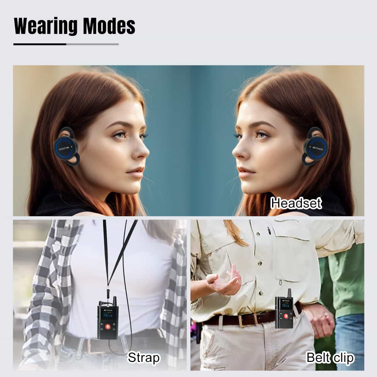 Retekess TT126 TT126R Tour Guide System – Dark Clear Skies UK