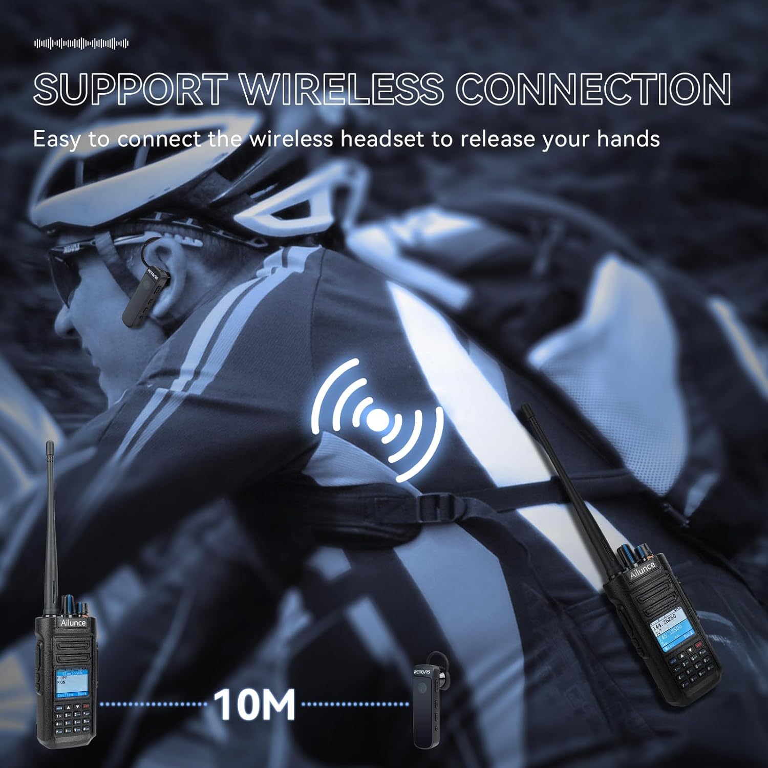 Retevis HD2 Two-Way Radio | GPS and Non-GPS Options