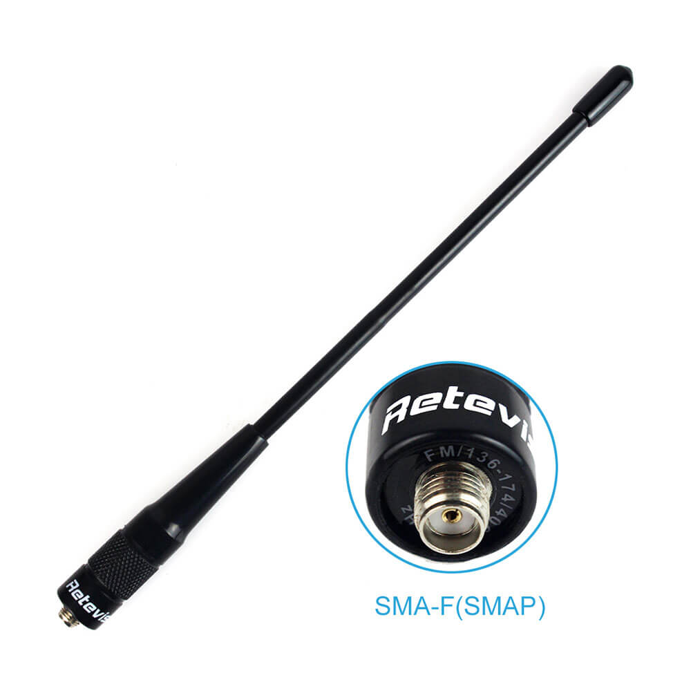 Retevis High Gain Antenna RHD-701 SMA-Female Dual Band