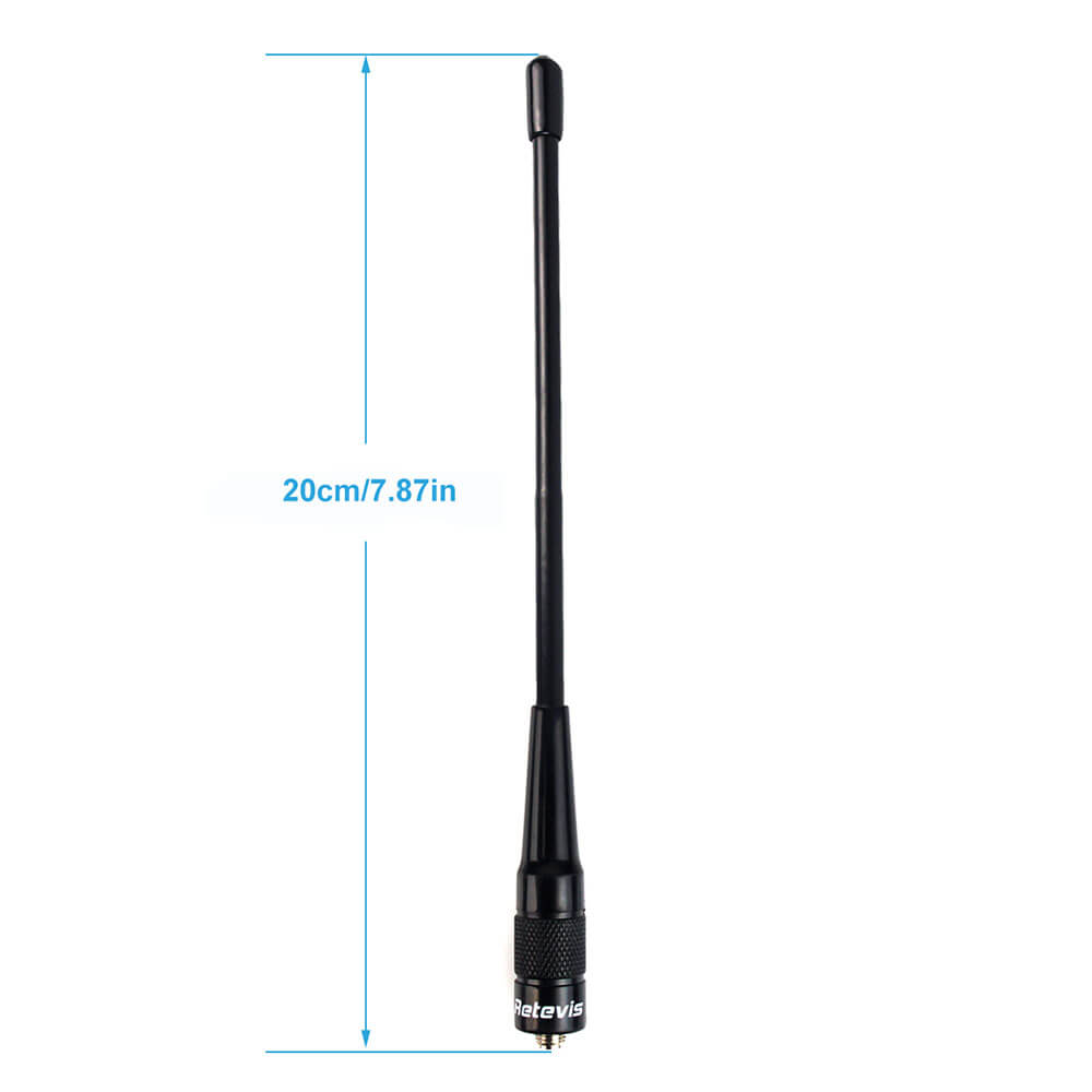 Retevis High Gain Antenna RHD-701 SMA-Female Dual Band