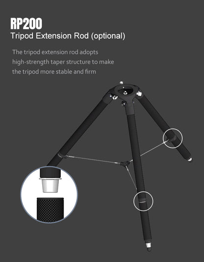 RP200 Carbon Fiber Tripod Extension