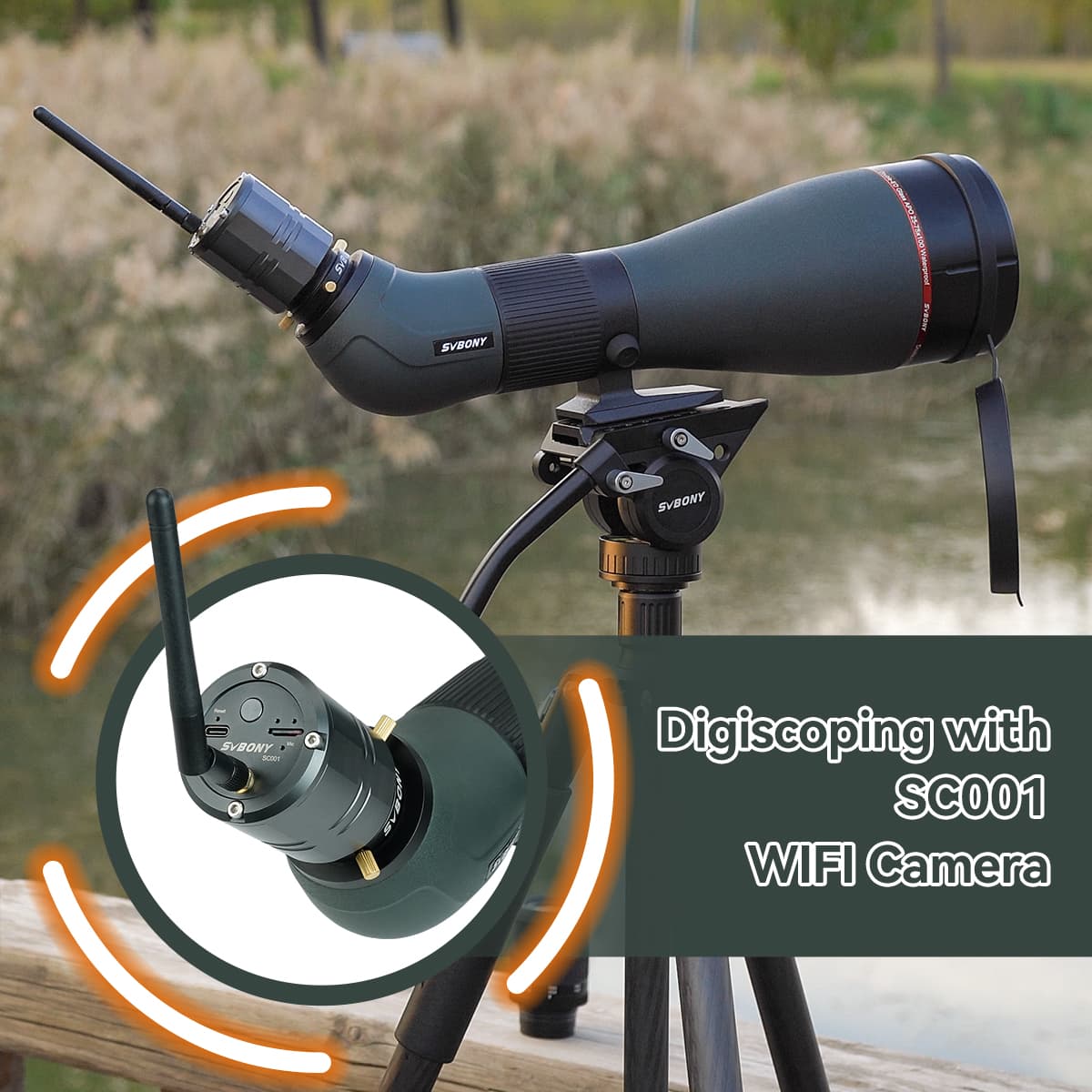 SA401 APO 25-75X100 Double ED Spotting Scope