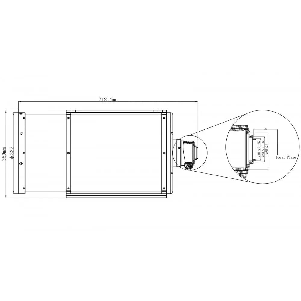 SharpStar SCA260 V2 Aspherical Cassegrain Telescope 260mm f/5