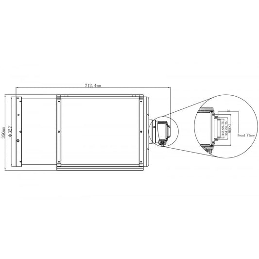 SharpStar SCA260 V2 Aspherical Cassegrain Telescope 260mm f/5