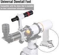 SV182 6x30 Metal Finderscope for Astronomy Telescope with Bracket