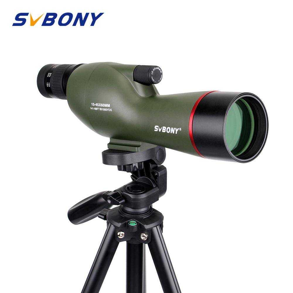 SV19 15-45x60mm WP FMC Spotting Scope with Tripod