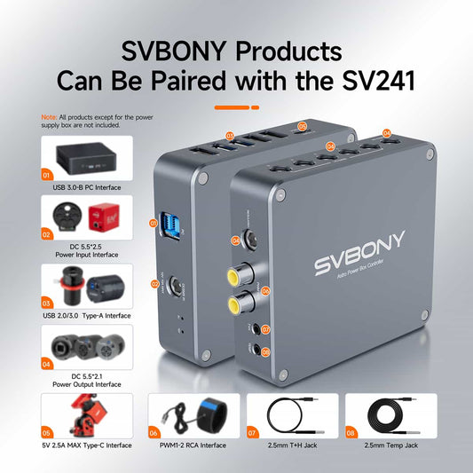 SVBONY SV241 Pro Astro Power Controller – ASCOM & NINA – Dark Clear Skies UK