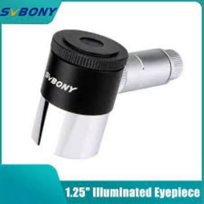 Svbony 1.25" Illuminated Cross Line Eyepiece – 12.5mm Focal Length