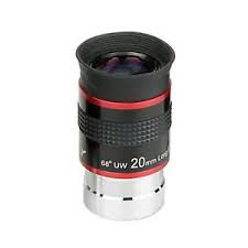 Svbony 68° Ultra Wide Angle 1.25" Eyepieces F9152D Svbony 68° 20mm WA FMC Eyepiece