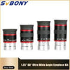 Svbony 68° Ultra Wide Angle 1.25" Eyepieces Svbony 68° Full Set of Eyepieces 6mm 9mm 15mm 20mm