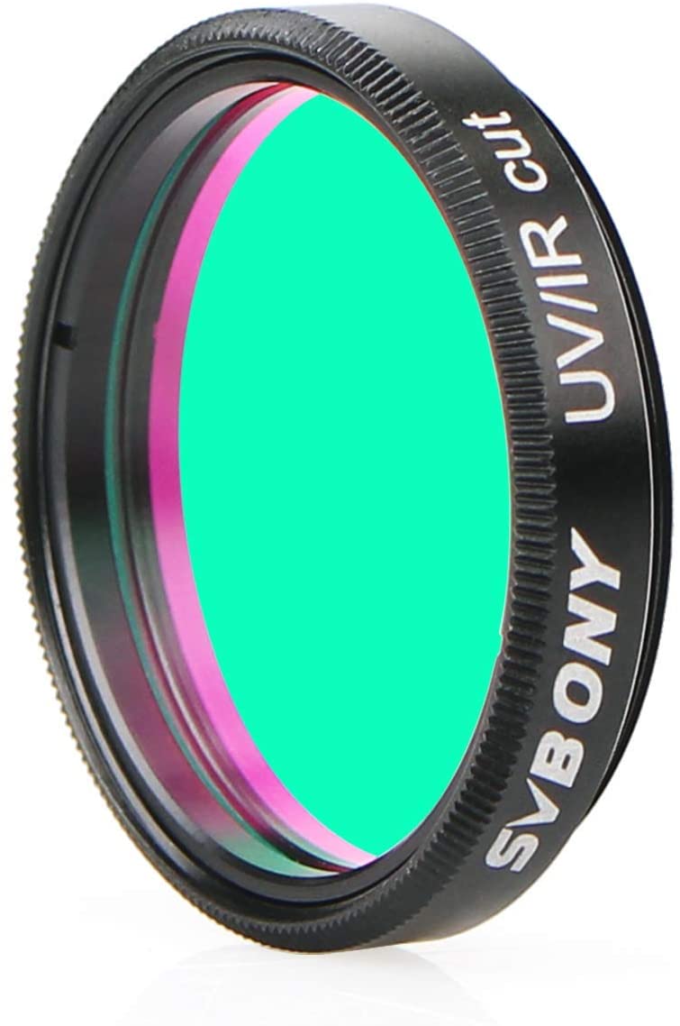 Svbony 1.25" or 2" UV/IR Cut Filter – Optimized for CCD Imaging