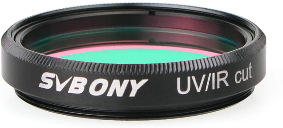 Svbony 1.25" or 2" UV/IR Cut Filter – Optimized for CCD Imaging