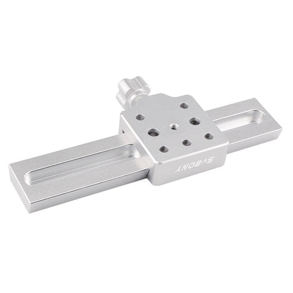 SVBONY 210mm Dovetail Plate & Medium Clamp for Telescopes Silver