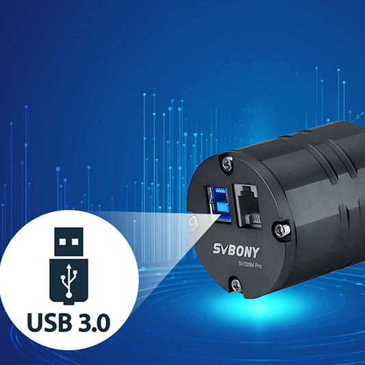 Svbony SV305M Pro Telescope Camera Astronomy, Telescope eyepiece with 2MP USB3.0 1.25 Inches,Guide Camera