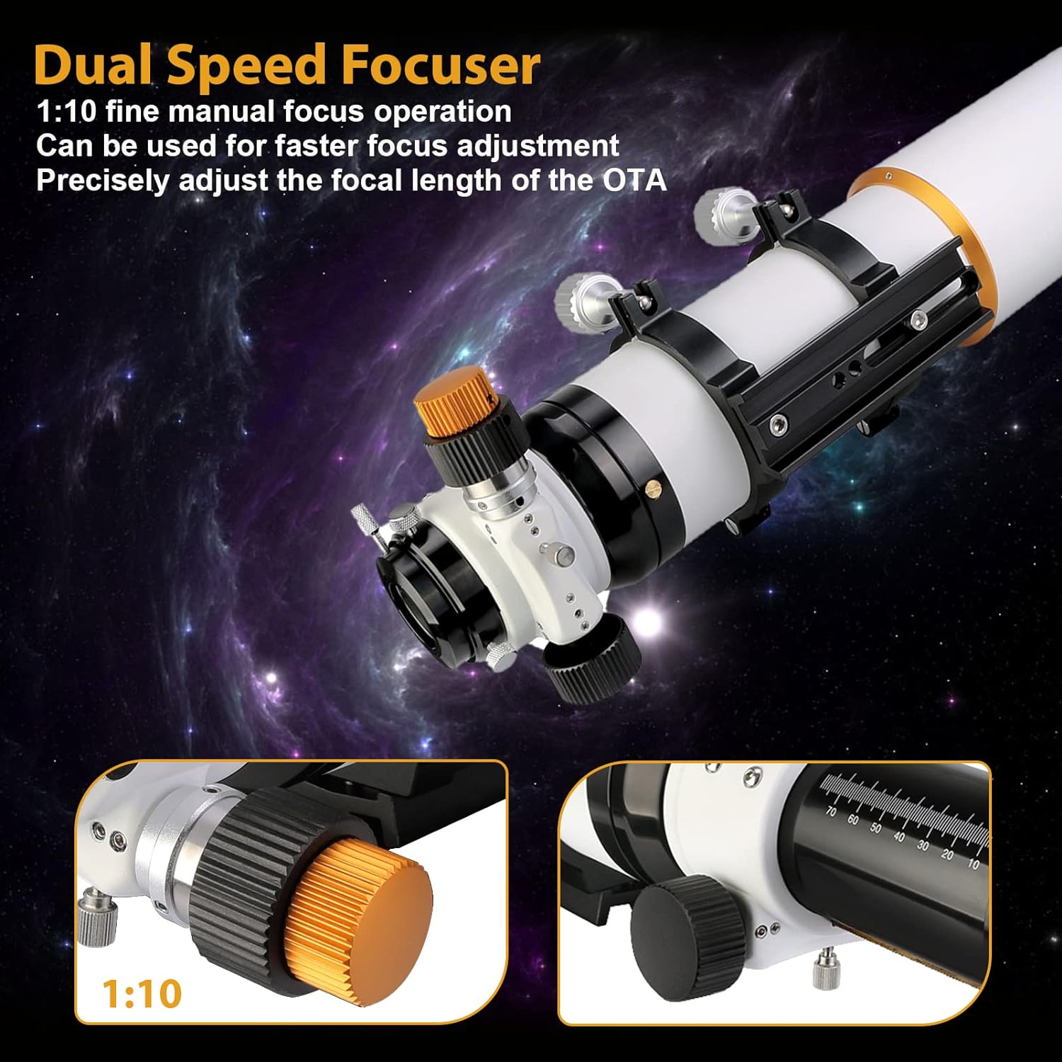 SVBONY SV503 80ED F7 Telescope OTA – Premium Optics for Astrophotography