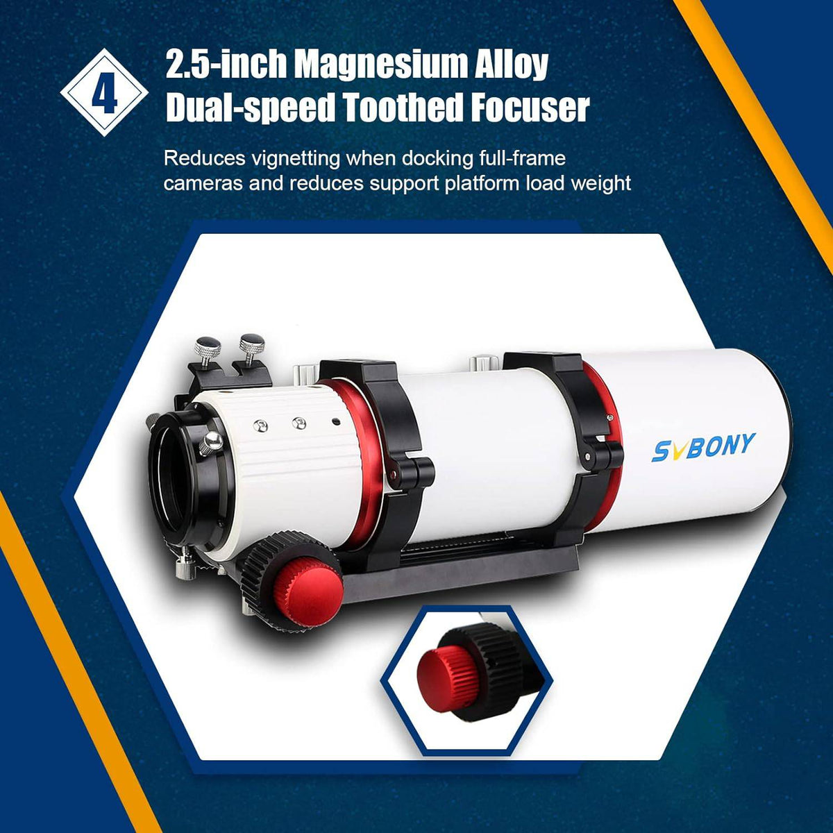 Svbony SV550 80mm APO