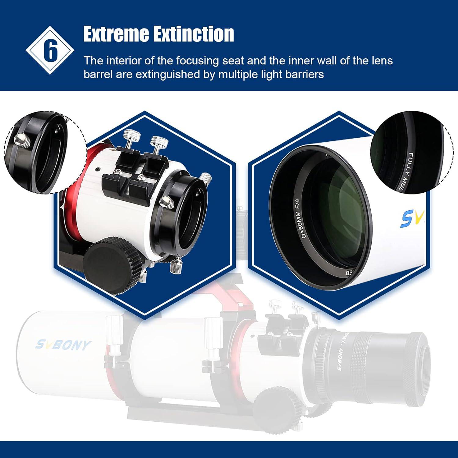 Svbony SV550 80mm APO