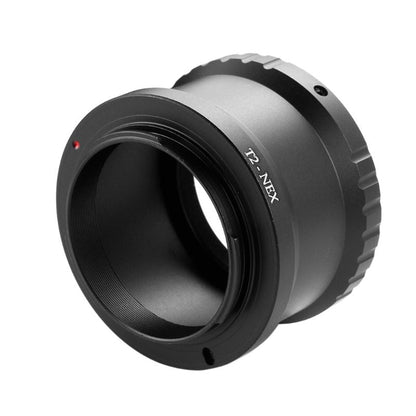 Aluminum Alloy T2-NEX Adapter for Sony NEX E-Mount Cameras