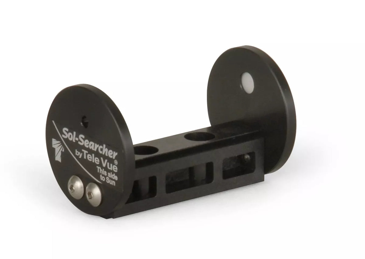 TeleVue Sol-Searcher mounted solar finder for LUNT solar telescopes – safe Sun alignment accessory
