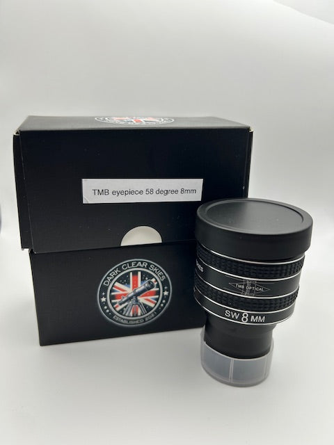TMB planetary eyepiece 8mm with 58 degree field of view
