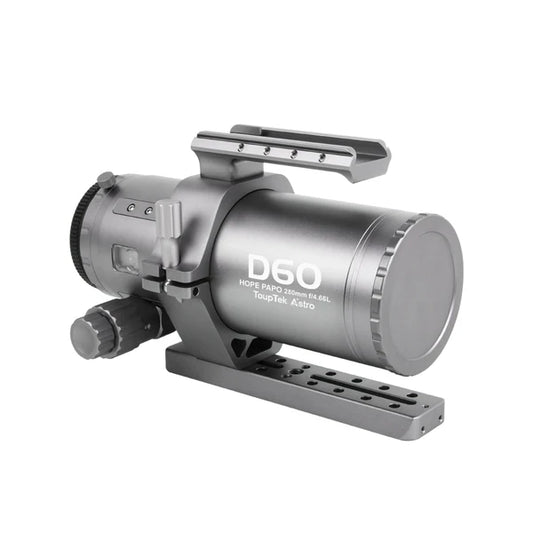 ToupTek HOPE D60 full-frame APO refractor telescope with M54 adapter and dust cover included