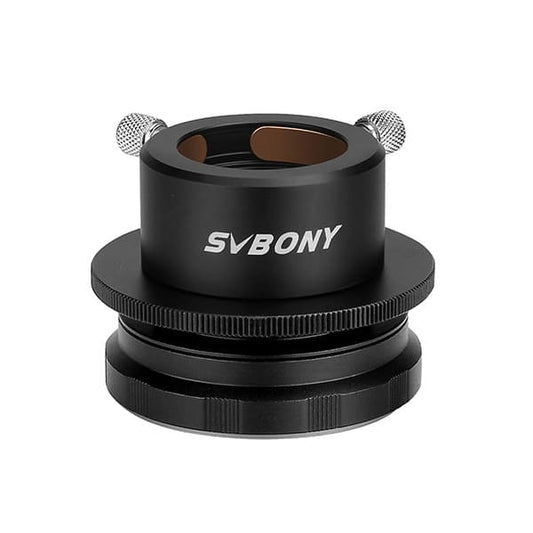 Black SVBONY telescope accessory on a white background