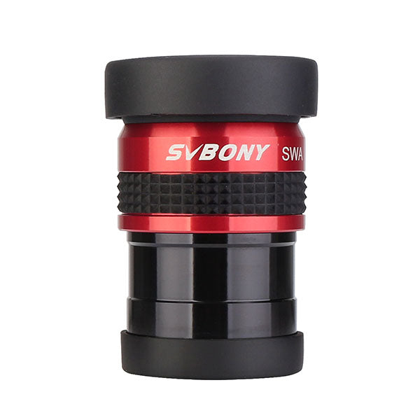 SV154 Telescope Eyepiece 1.25inch 70 Degree SWA 15mm Red side view