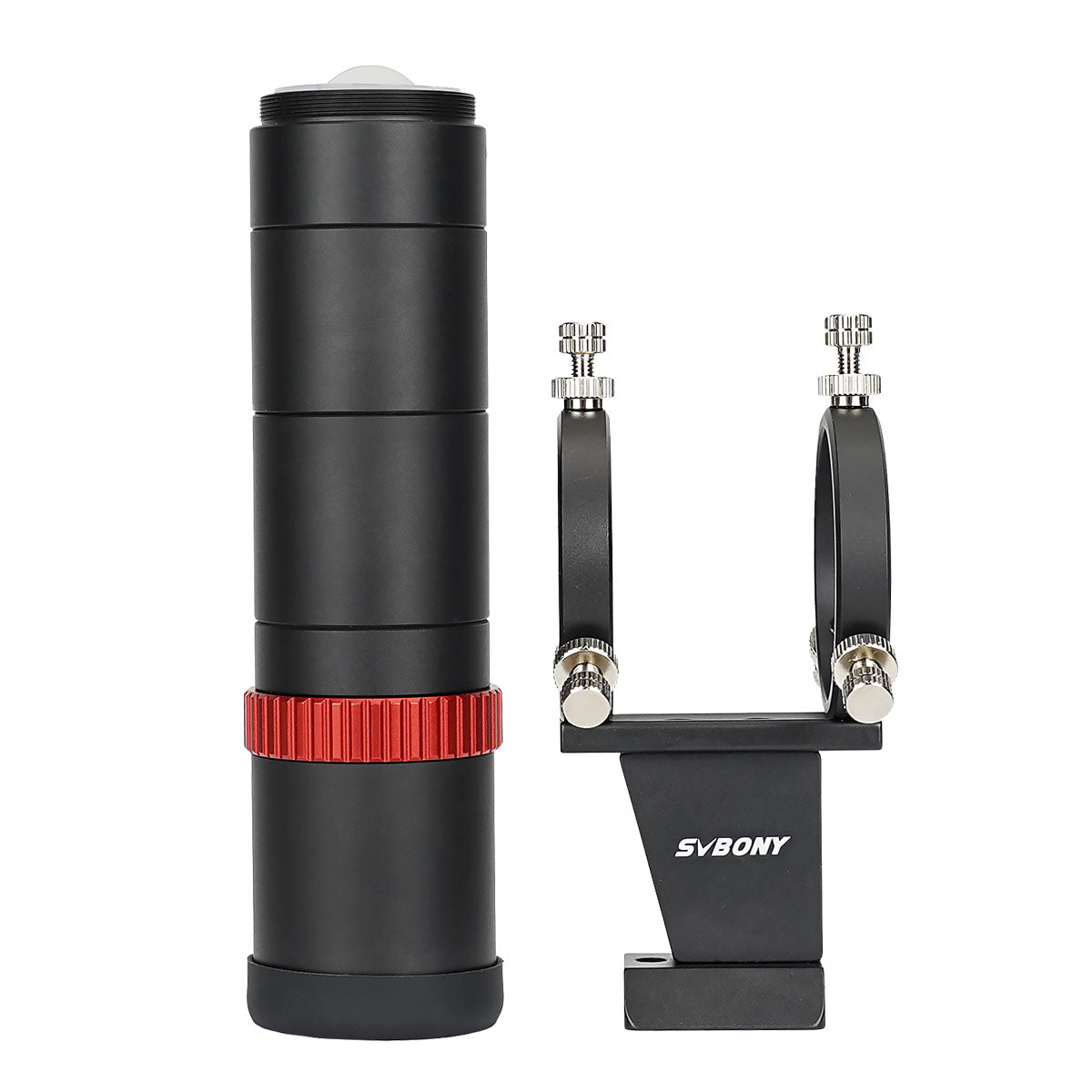 SV165 Mini Guide Scope 40mm with a clamp and Sybony branding on a white background