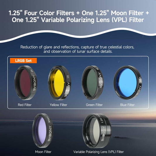 SV233 Telescope Accessory Kit 1.25" Deluxe Set image