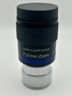 7–21mm Zoom Telescope Eyepiece | Dark Clear Skies