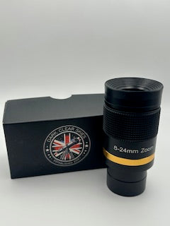 8–24mm Zoom Telescope Eyepiece | Dark Clear Skies