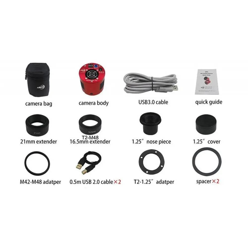 Camera Rdi Buffer ZWO ASI183MC Pro Cooled Colour Camera