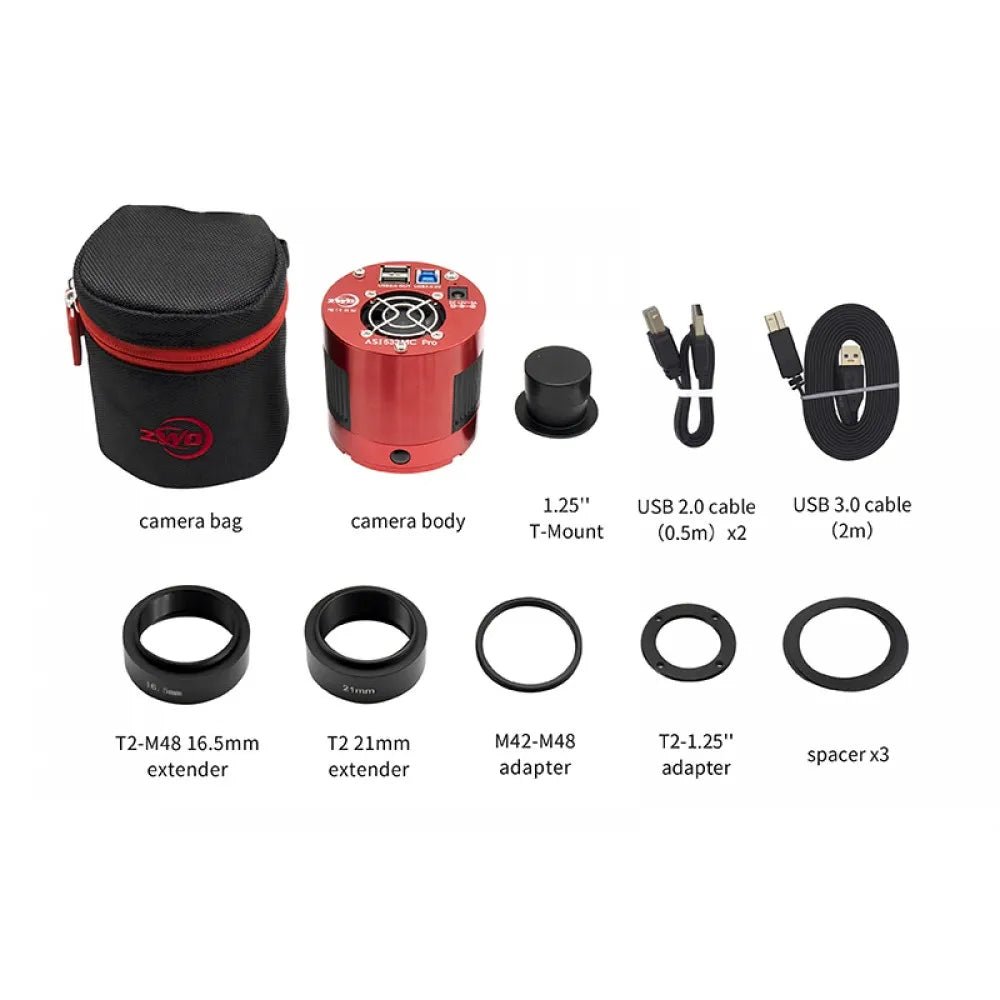 ZWO ASI533MC PRO + DB1.25