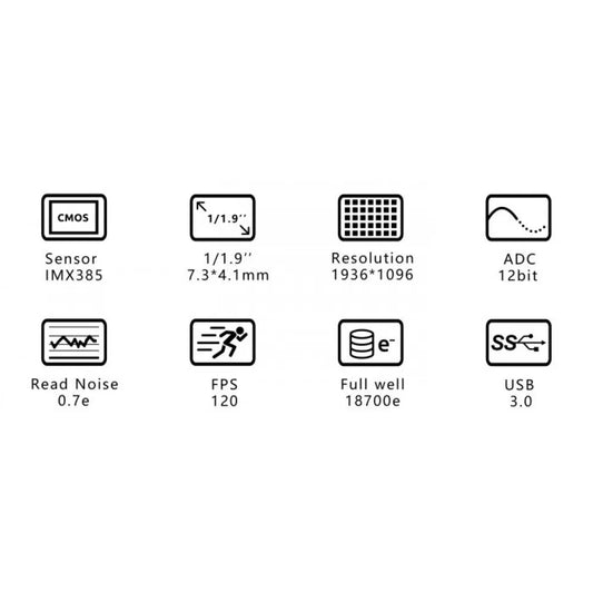 ZWO ASI385MC USB3.0 Colour Camera – High Sensitivity for Astro & Industrial Imaging